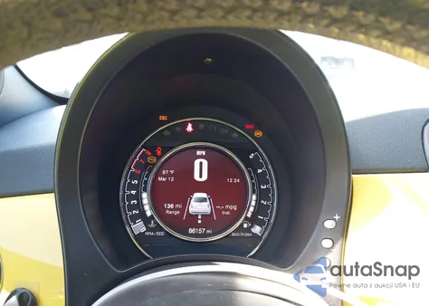 2012 Fiat 500 Sport from USA, damaged, VIN 3C3CFFBR1CT182815